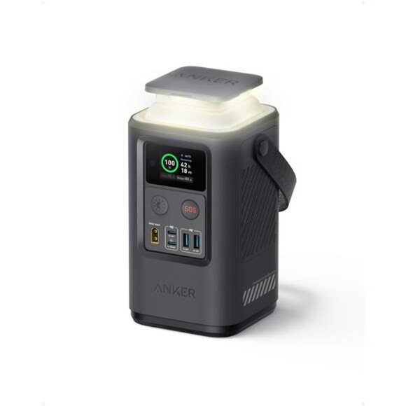 Portable power bank 60000mAh outdoor battery backup with light for camping - Picture 1 of 7